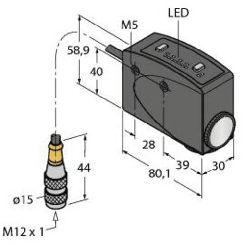 Turck Lichttaster R58BPCRGB2Q 3015656 1St. von Turck