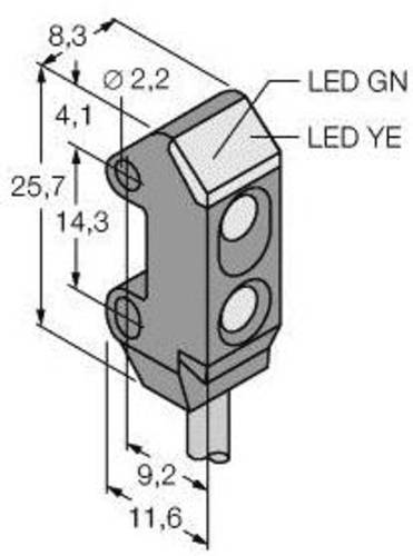 Turck Lichttaster VS1AP5CV20 3056498 1St. von Turck