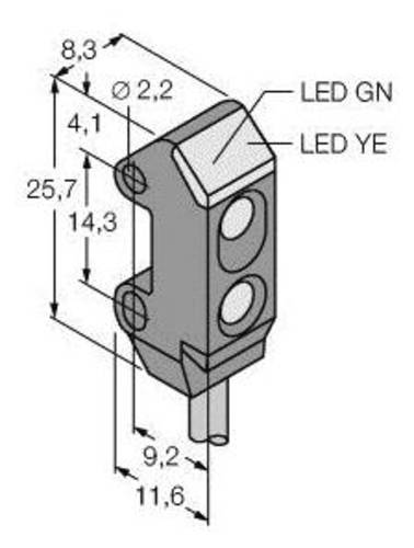 Turck Lichttaster VS1RP5CV10 3056495 1St. von Turck