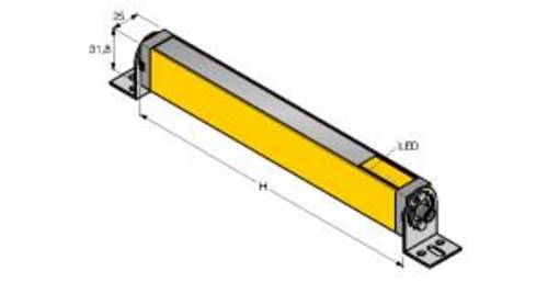 Turck Lichtvorhang LS2TR30-600Q8 Schutzfeldhöhe 600mm Turck Lichtvorhang LS2TR30-600Q8 Schutzfeldhöhe 600mm von Turck