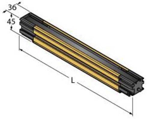 Turck Lichtvorhang SLLP14-1260 Schutzfeldhöhe 1260mm von Turck