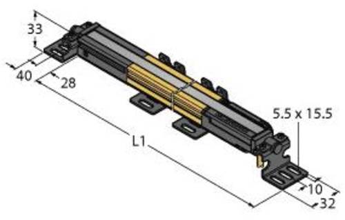 Turck Lichtvorhang SLPCP14-1110 Schutzfeldhöhe 1110mm von Turck