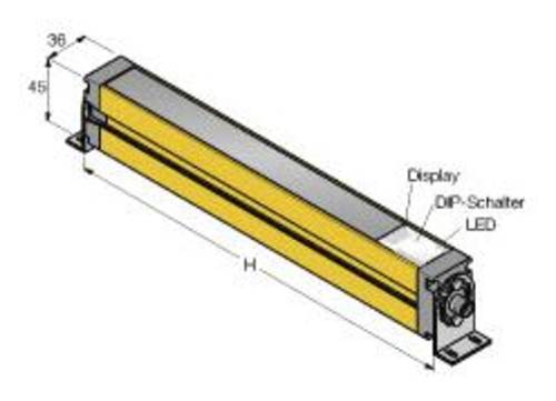 Turck Lichtvorhang SLSE14-1200Q5 Schutzfeldhöhe 1200mm von Turck