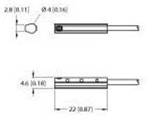 Turck Magnetfeldsensor NPN BIM-UNC-AN6X von Turck