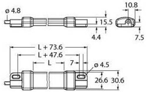 Turck Maschinen-LED-Leuchte WLS15XWW0360DSC2 Weiß (L x B) 360mm x 30.6mm 1St. von Turck