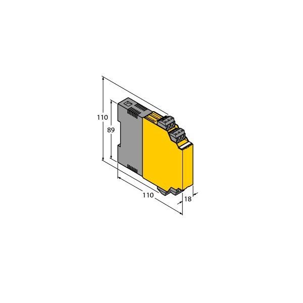 Turck Messumformer-Speisetrenner IM33-22EX-HI/24VDC 7506441 von Turck