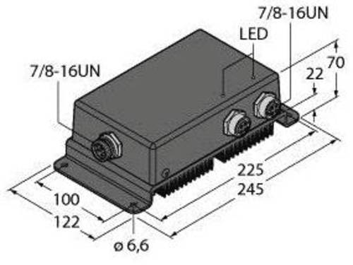 Turck PSU67-12-2480/M AC/DC-Einbaunetzteil geschlossen 7.6A 24 V/DC 1St. von Turck