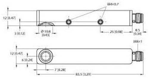 Turck Reflexions-Lichtschranke RU20L-Q12S-UN8X-V1141 100005609 100St. Turck Reflexions-Lichtschranke RU20L-Q12S-UN8X-V1141 100005609 100St. von Turck