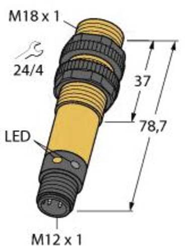 Turck Reflexions-Lichtschranke S18AW3LPQ1 3033451 1St. von Turck