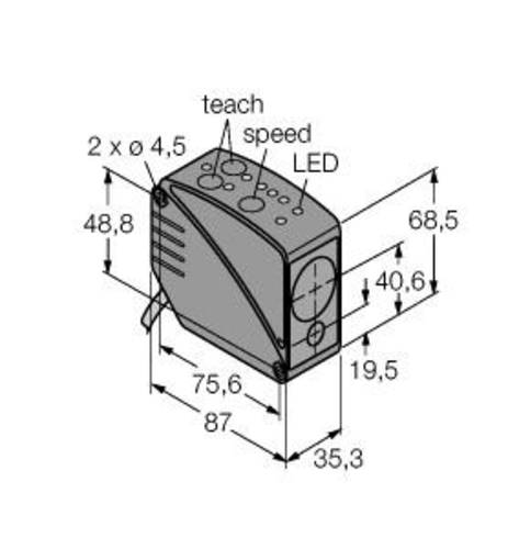 Turck Reflexions-Lichttaster LT3NU W/30 3065506 1St. von Turck