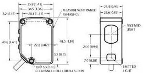 Turck Reflexions-Lichttaster PNP, NPN LM150KIQP von Turck