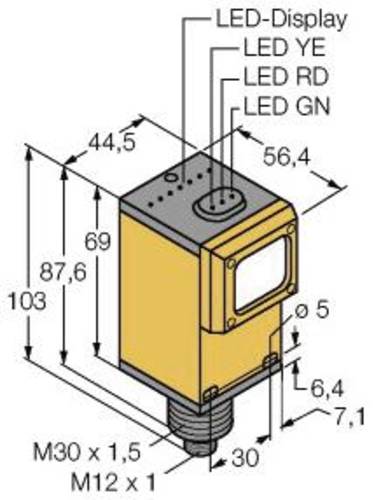 Turck Reflexions-Lichttaster Q45BW22DXQ1 3047142 1St. von Turck