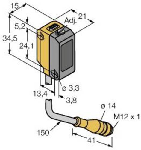 Turck Reflexions-Lichttaster QS18VP6LAF250QPMA 3075743 1St. Turck Reflexions-Lichttaster QS18VP6LAF250QPMA 3075743 1St. von Turck