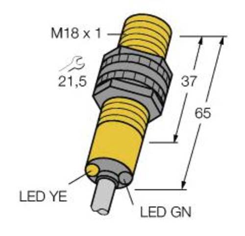 Turck Reflexions-Lichttaster S18SP6FF25 3058415 1St. von Turck