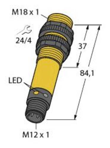 Turck Reflexions-Lichttaster S18SP6FF50Q 3030883 1St. von Turck