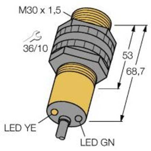 Turck Reflexions-Lichttaster S30SP6FF600 3032336 1St. von Turck