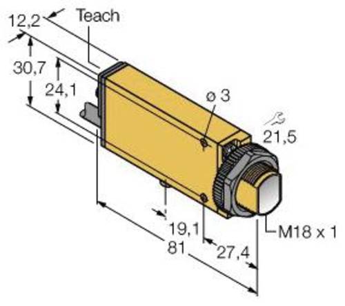 Turck Reflexions-Lichttaster SM2A312WQDP 3029559 1St. von Turck