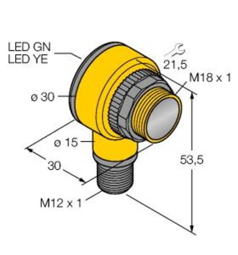 Turck Reflexions-Lichttaster T18-2VPFF100-Q8 3802670 9St. Turck Reflexions-Lichttaster T18-2VPFF100-Q8 3802670 9St. von Turck