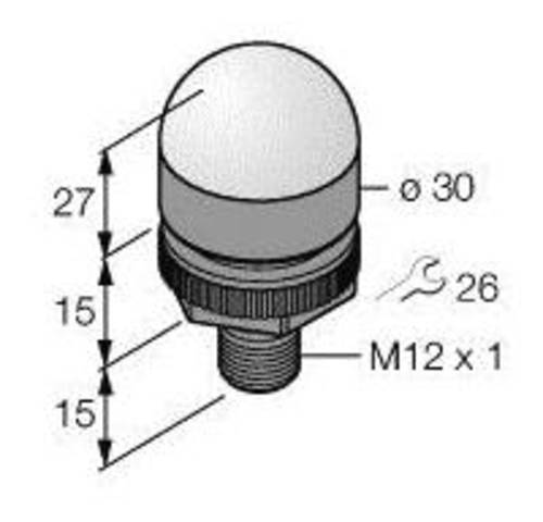 Turck Rundumleuchte K30LGRXPQ 3078800 Dauerlicht von Turck