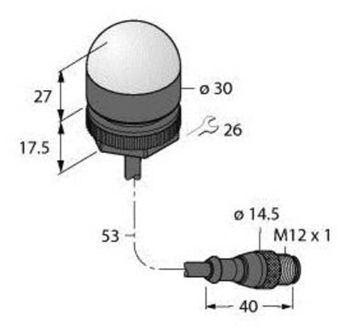 Turck Rundumleuchte K30LGXXPQTASK 3013225 Dauerlicht von Turck