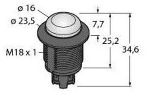 Turck Rundumleuchte S18LGXXPT 3031602 Dauerlicht von Turck