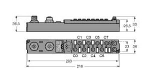 Turck SDNB-0800D-1008 6824490 Stand-alone-Modul 10St. Turck SDNB-0800D-1008 6824490 Stand-alone-Modul 10St. von Turck