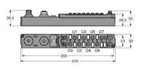 Turck SDPL-0404D-1003 6824450 Koppelmodul 1St. Turck SDPL-0404D-1003 6824450 Koppelmodul 1St. von Turck