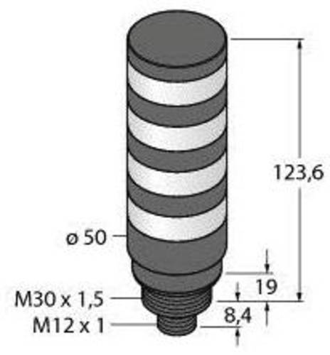 Turck Signalsäule 3026996 TL50BLGYRBQ 1St. von Turck