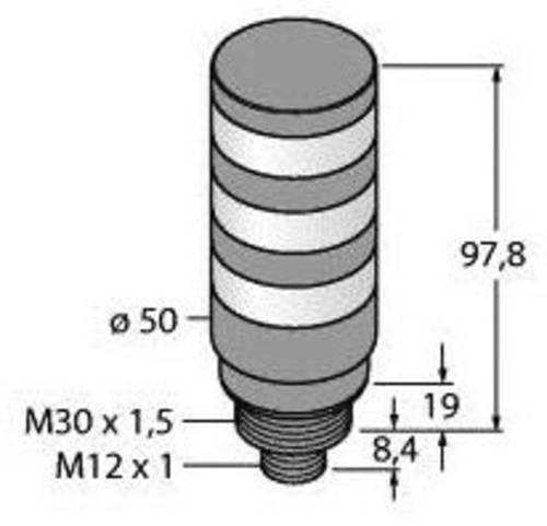 Turck Signalsäule 3031260 TL50BLG2Y2R2Q 1St. von Turck