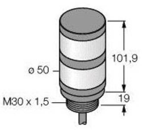Turck Signalsäule 3034775 TL50HZGR 1St. von Turck