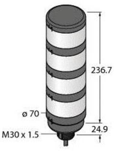 Turck Signalsäule 3092387 TL70BGYRCQP 1St. von Turck