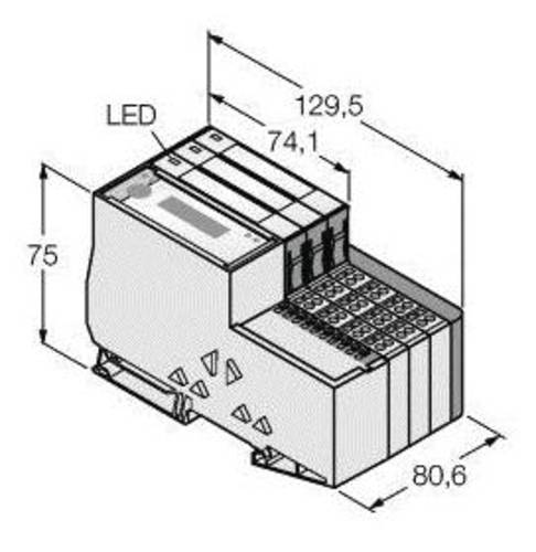 Turck TI-BL20-E-DPV1-6 1545124 Sensor/Aktorbox passiv 1St. von Turck