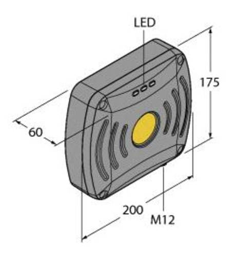 Turck TN865-Q175L200-H1147 Schreib-Lese-Kopf von Turck