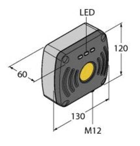 Turck TN866-Q120L130-H1147 Schreib-Lese-Kopf von Turck