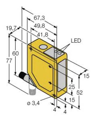 Turck Triangulations-Lichttaster Q50AVUQ 3063869 1St. von Turck