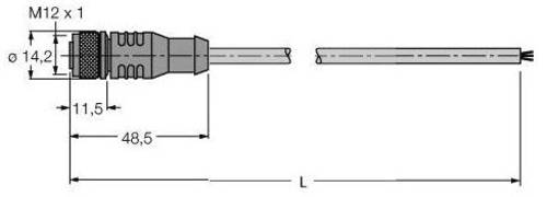 Turck U0356 Sensor-/Aktor-Steckverbinder, konfektioniert 1St. von Turck