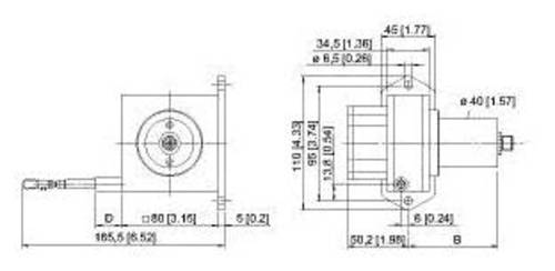 Turck Wegsensor DW2000-110-7E-H1441 von Turck