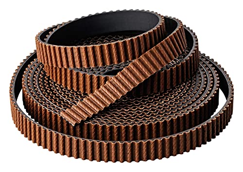 Turmberg3D – GT2 Zahnriemen 2m x 6mm – offener Riemen mit Glasfaser-Zugsträngen & verschleißfester Nylon-Zahnoberfläche – für zB 3D-Drucker, CNC und Robotik von Turmberg3D