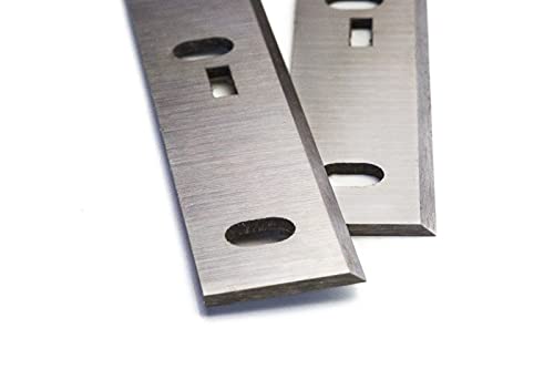 2 Stück Woodstar Ersatzhobelmesser für PT 105 Abricht & Dickenhobel von Turmfalke Sägen&Messer