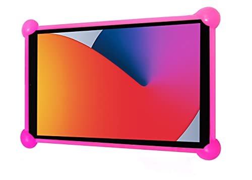 Tablet hülle 10.1 Zoll universal Silikon Gültig für alle 10 Zoll Tablets pc auf dem Markt Tablet hülle 10 Zoll tablethülle 10.1 Zoll universal Tablet 10 Zoll hülle (Fuchsie) von Turnaroundtech