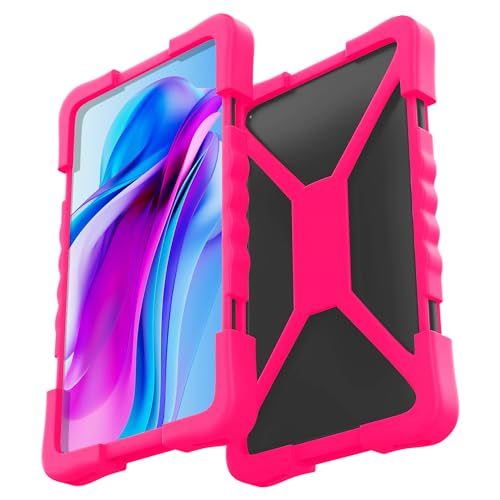 Tablet hülle Silikon universell gültig für alle Tablet-PCs auf dem Markt von 8" bis 11" Tablet hülle 10.1 Zoll universal Tablet Tasche 10 Zoll hüllen für Tablets (Fuchsie) von Turnaroundtech