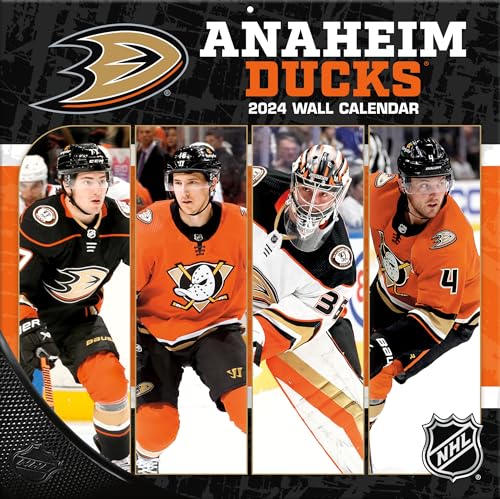 Anaheim Ducks 2024 Wandkalender 30,5 x 30,5 cm von Turner Licensing