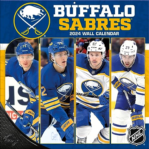 Buffalo Sabres - NHL - 30,5 x 30,5 cm Wandkalender 2024 von Turner Licensing