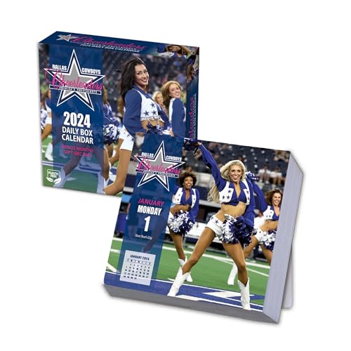 Dallas Cowboys 2024 Box-Kalender von Turner Licensing
