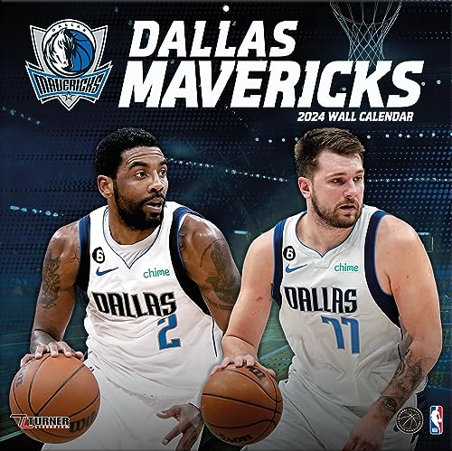 Dallas Mavericks - NBA - 30,5 x 30,5 cm Wandkalender 2024 von Turner Licensing