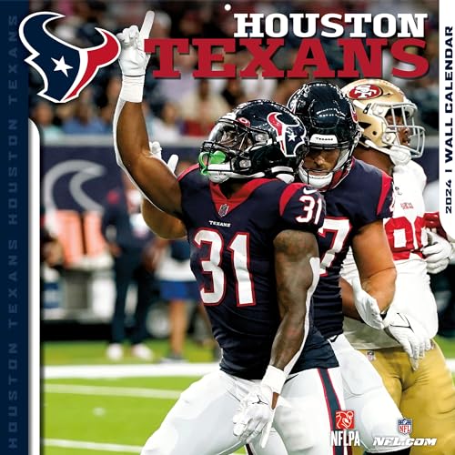 Houston Texans 2024 12'' x 12'' Team Wall Calendar von Turner Licensing