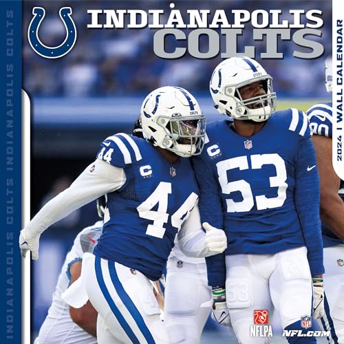 Indianapolis Colts 2024 12'' x 12'' Team Wall Calendar von Turner Licensing