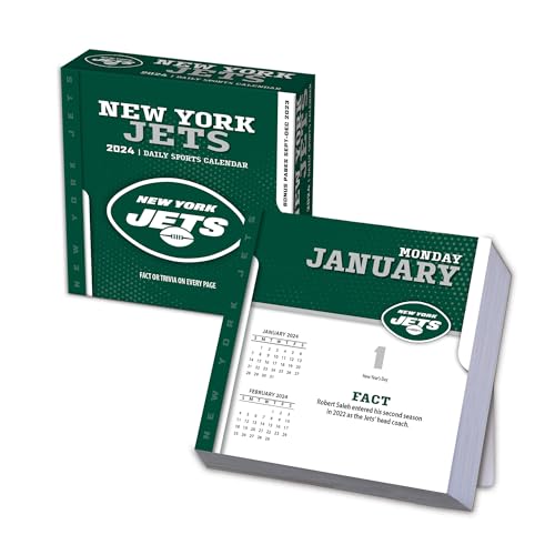 New York Jets 2024 Box-Kalender von Turner Licensing