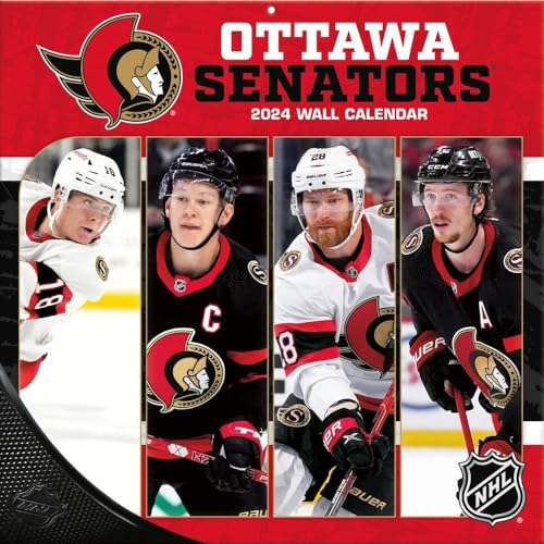 Ottawa Senators - NHL - 30,5 x 30,5 cm Wandkalender 2024 von Turner Licensing