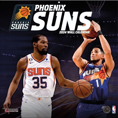 Phoenix Suns - NBA - 30,5 x 30,5 cm Wandkalender 2024 von Turner Licensing